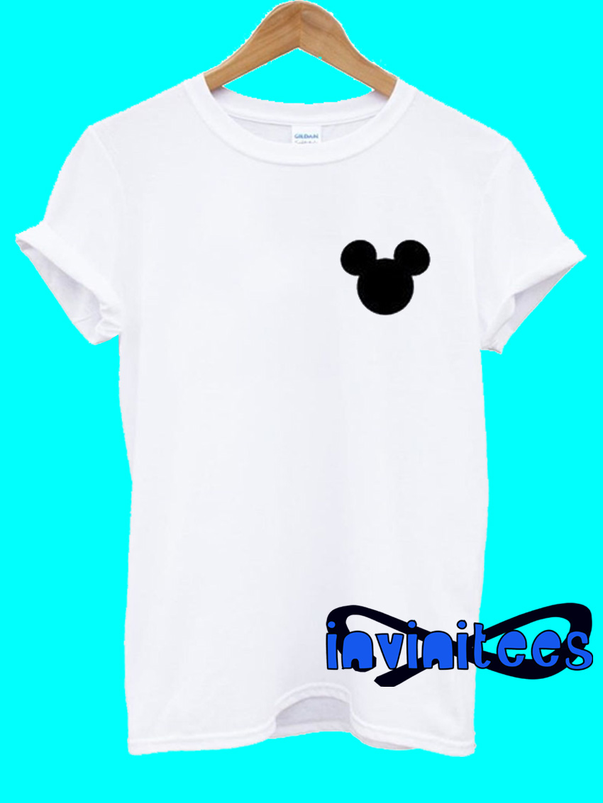 mickey mouse silhouette shirt