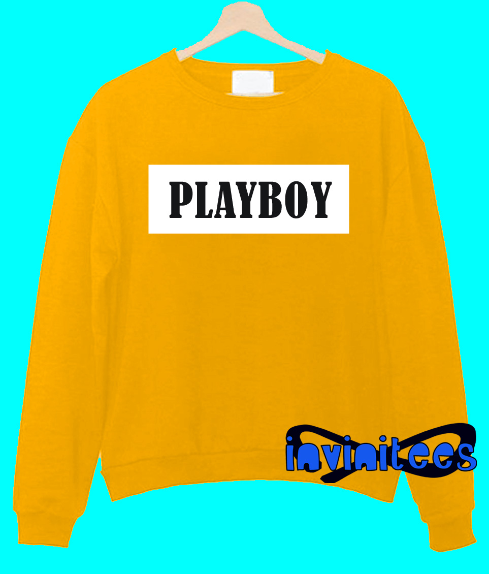 playboy athletic dept sweatshirt