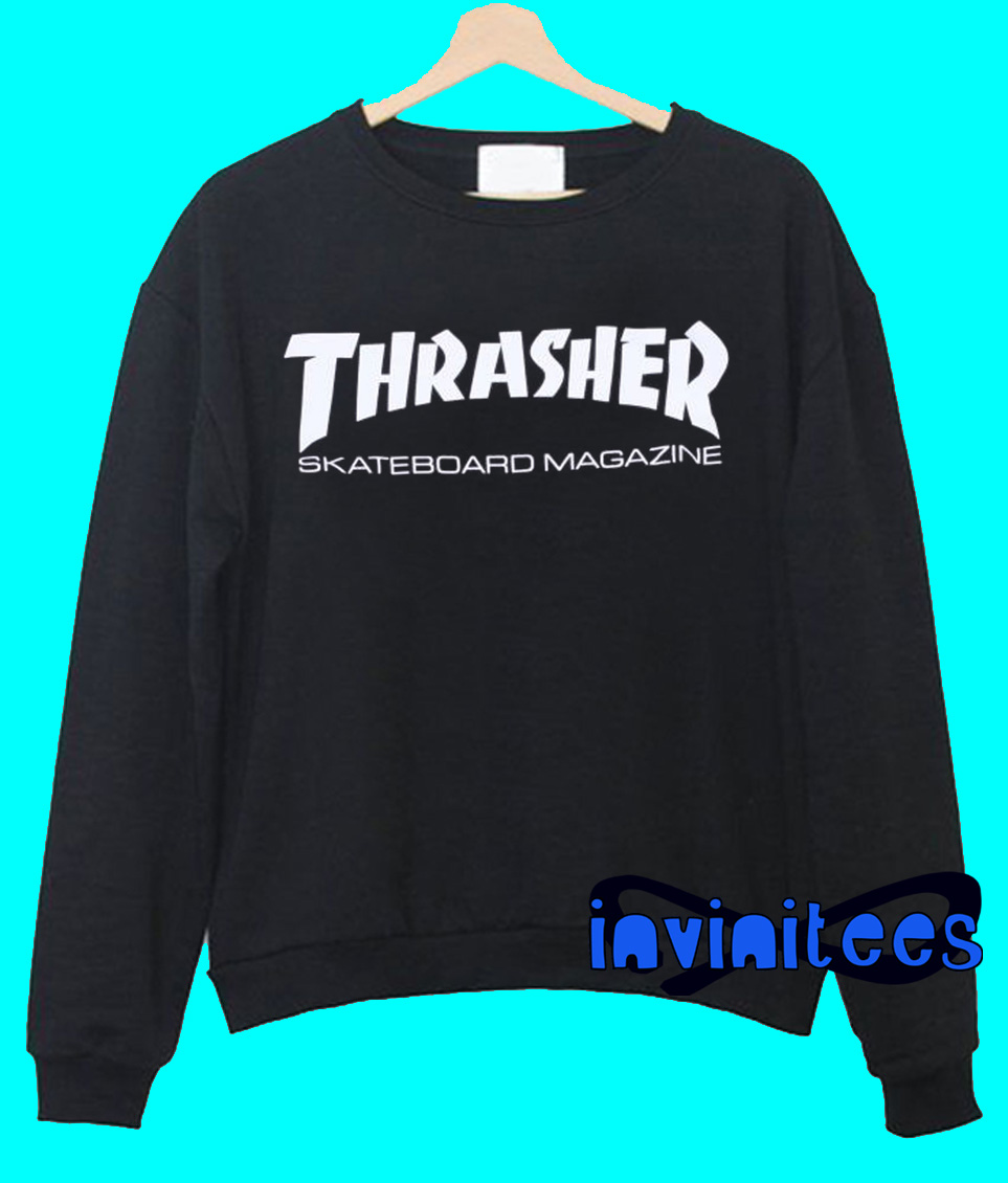 Thrasher Skateboard Magazine Sweatshirt - invinitees.com
