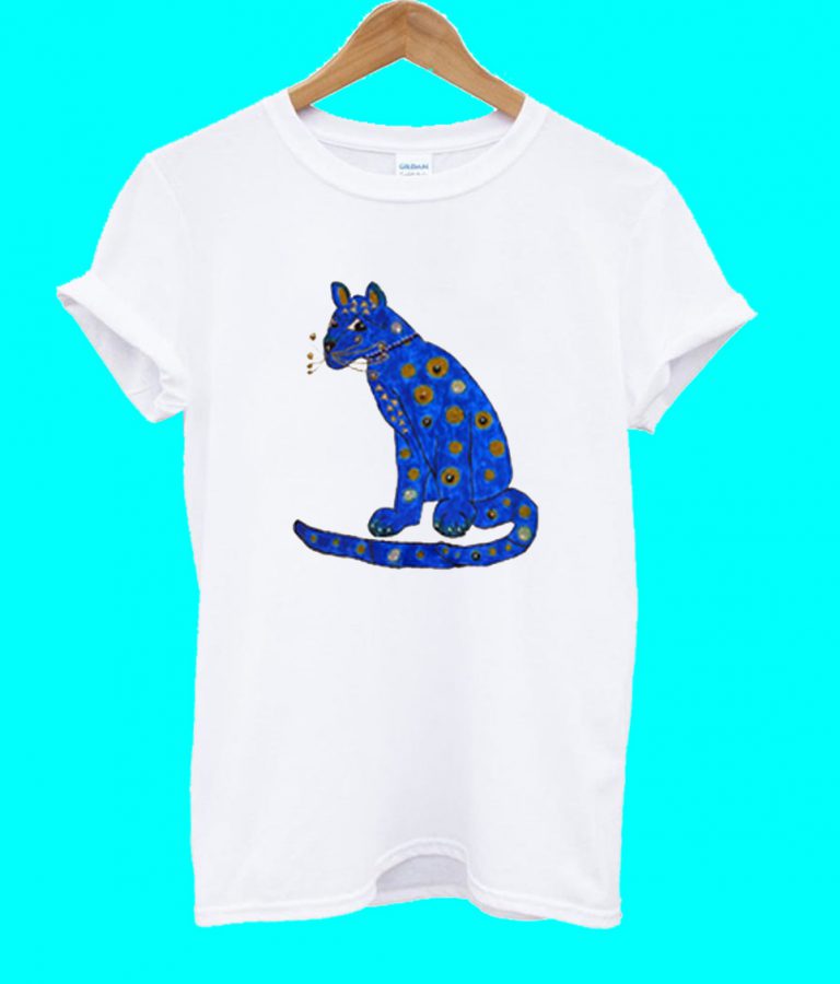 Abba Blue Cat T Shirt