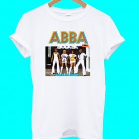 abba t shirt cat