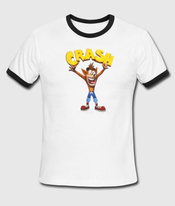 crash bandicoot t shirt uk