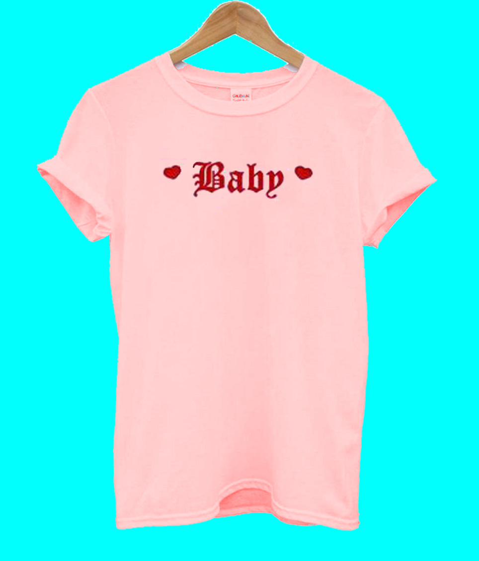 men light pink t shirt