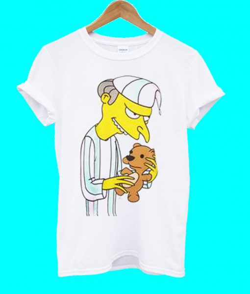 mr burns skull shirt