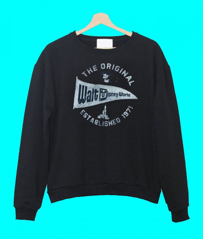 retro walt disney world sweatshirt