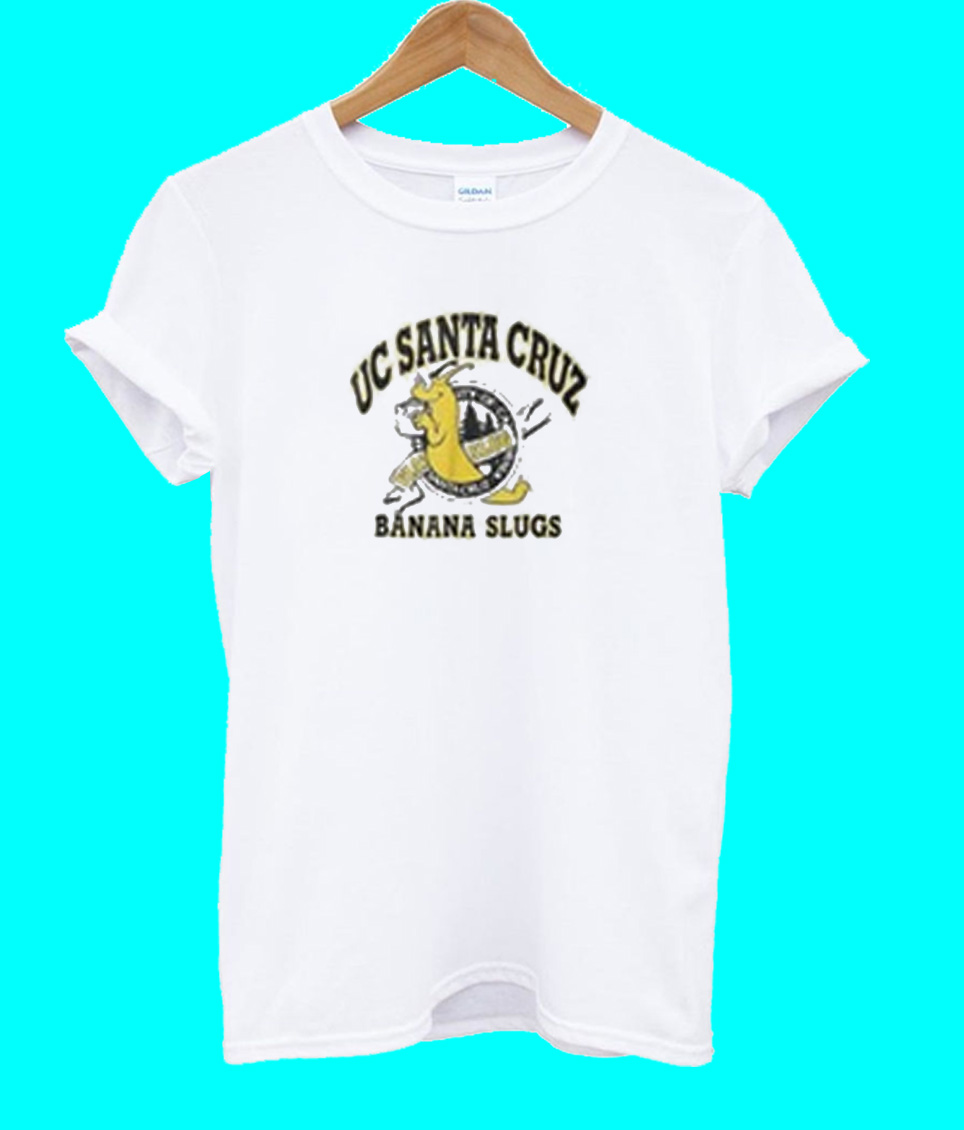 t shirt uc santa cruz banana slugs