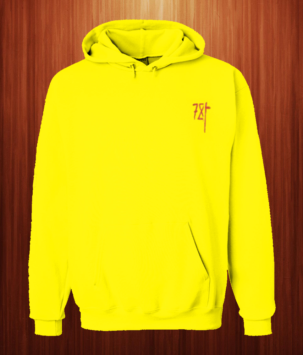 xxl yellow hoodie