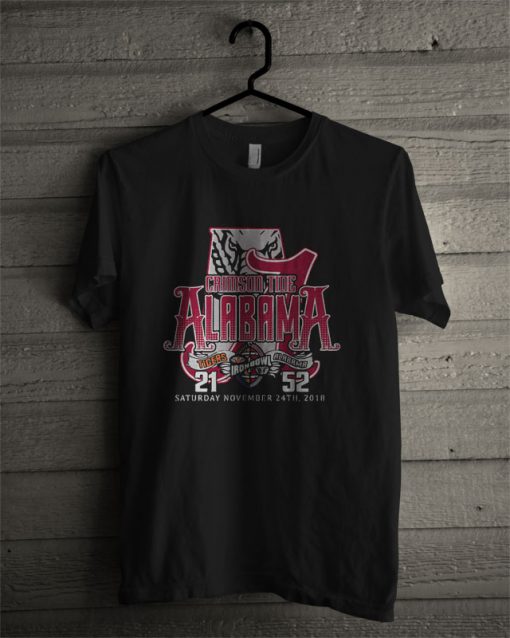 Crimson Tide Alabama A Tigers Iron Bowl T Shirt