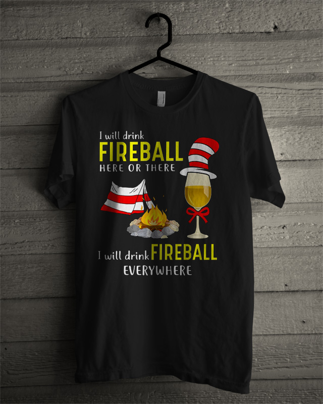 men's fireball t shirt