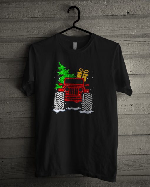 jeep christmas tree shirt