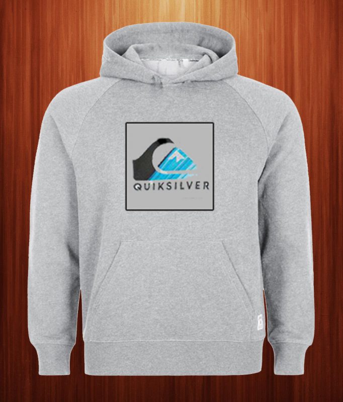 Light Grey Quicksilver Hoodie