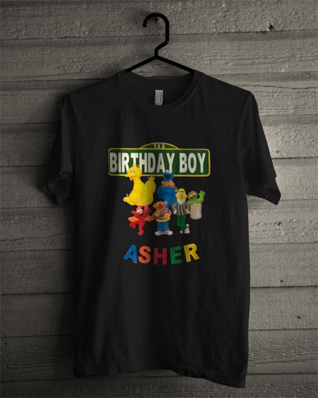 Sesame Street Birthday T Shirt