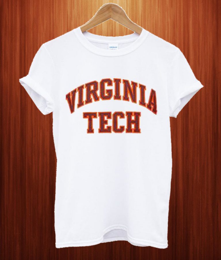 white virginia tech shirt