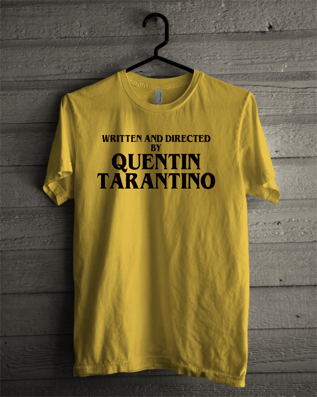 a film by quentin tarantino shirt