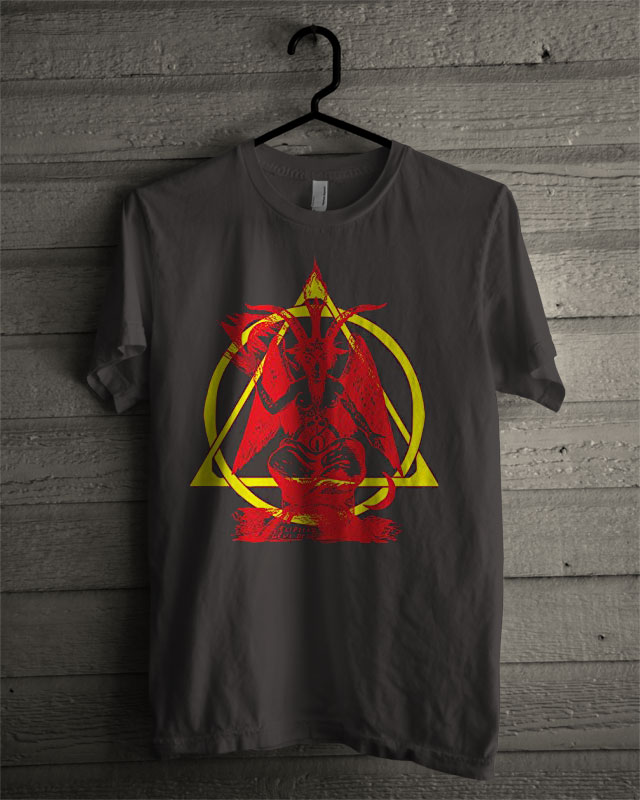 t shirt baphomet