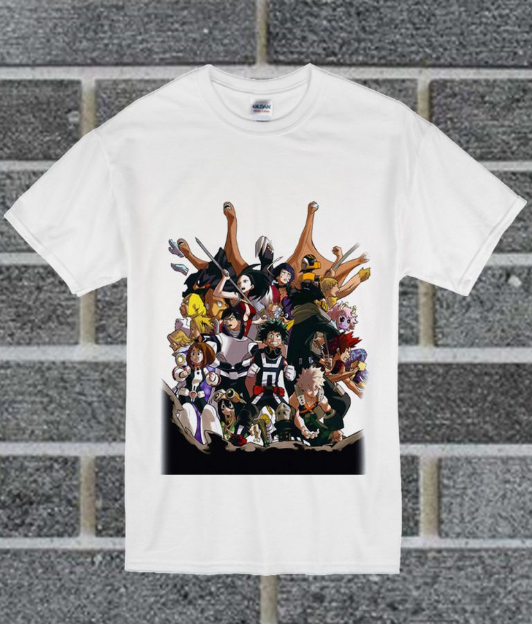 t shirt boku no hero academia