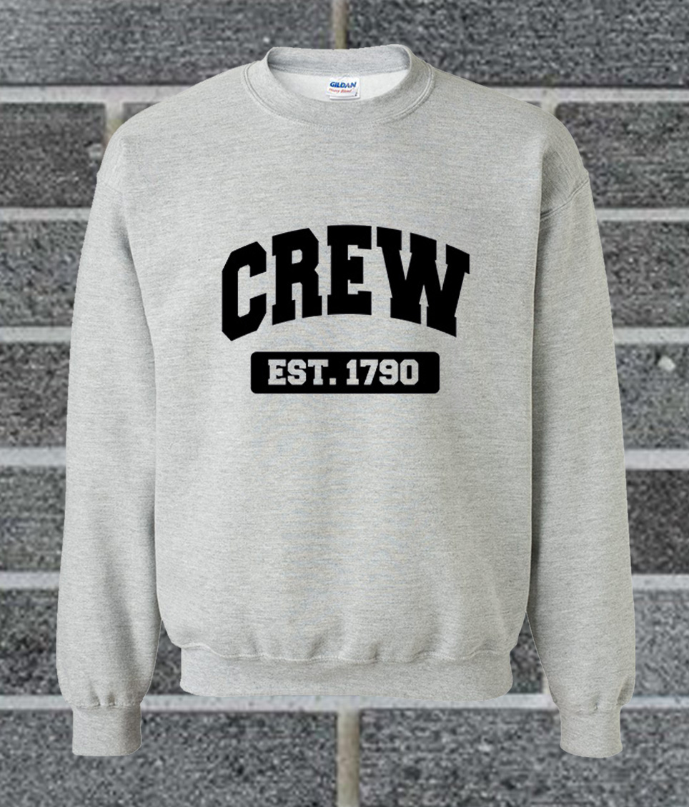 Crew est best sale 1790 sweatshirt