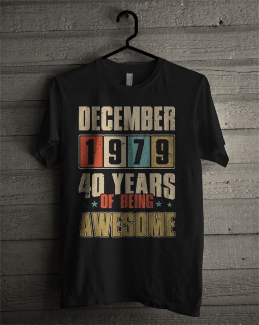 made in 1979 t shirt