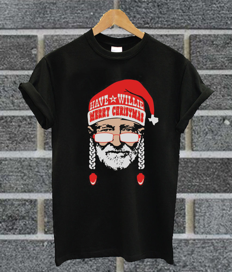 willie merry christmas shirt