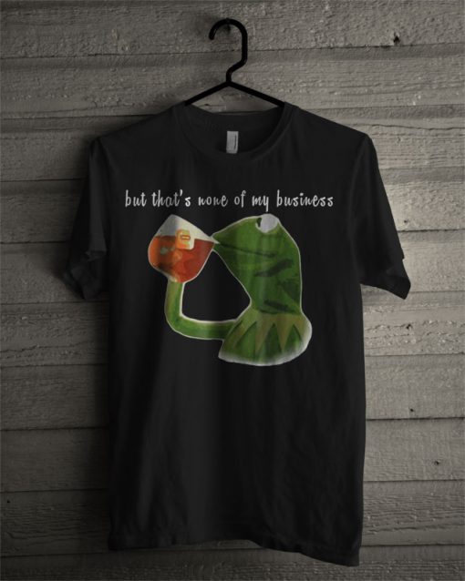 kermit sipping tea shirt