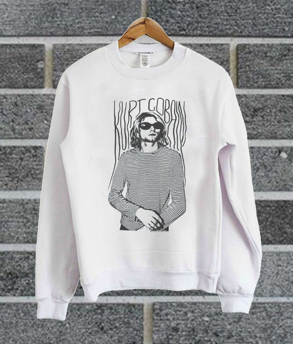 kurt cobain sweatshirt