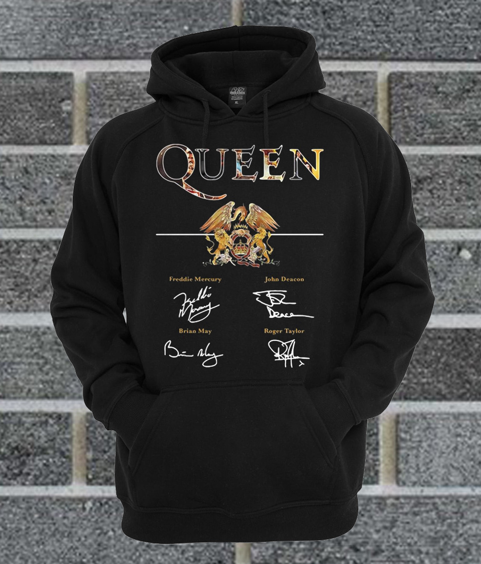 queen crest hoodie