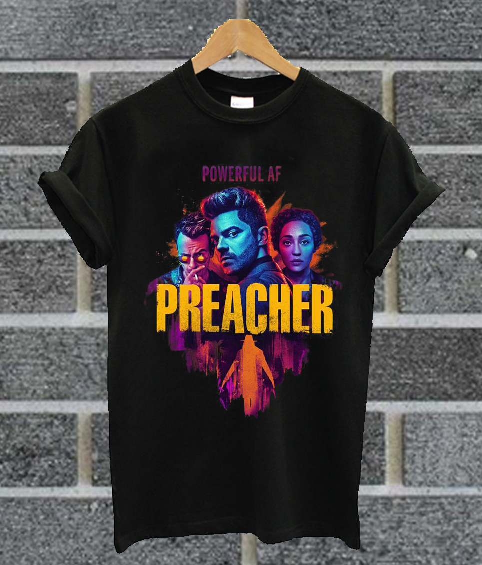 preacher comic shirt