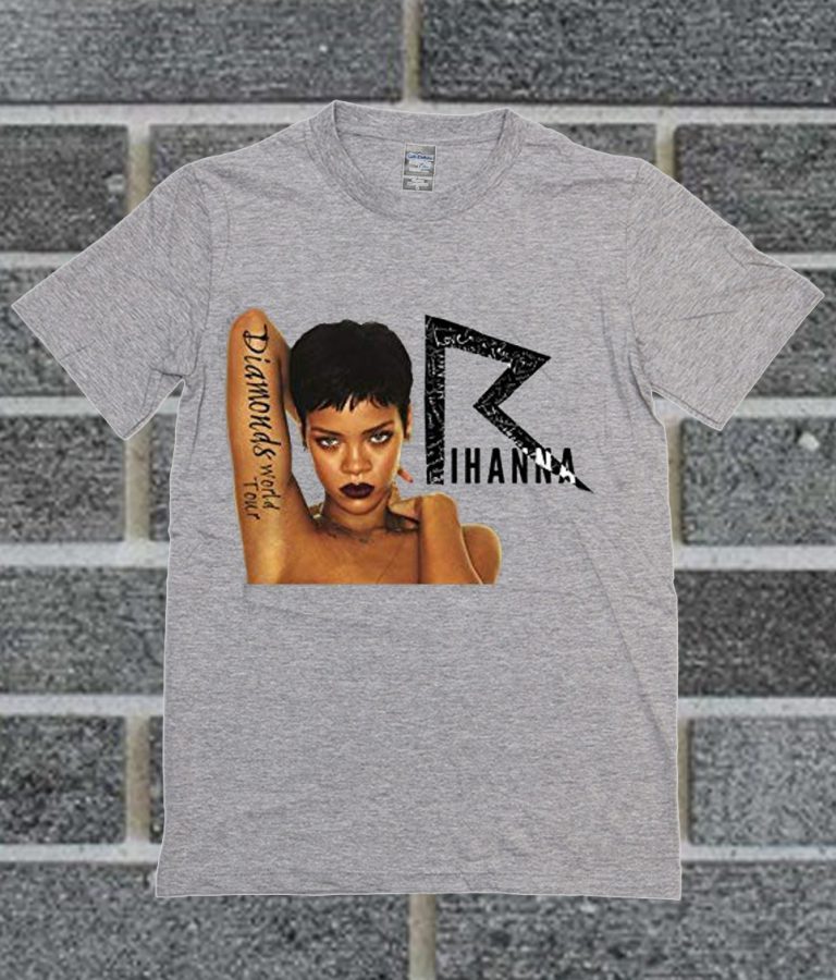 topman rihanna tshirt