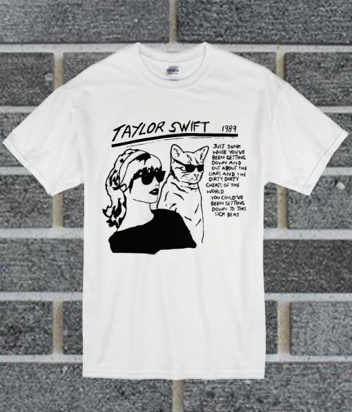 Taylor Swift Sonic Youth Parody T Shirt