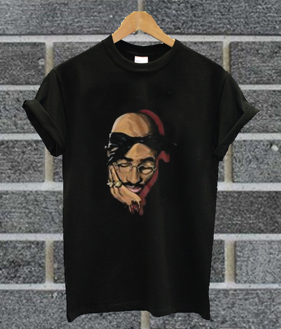 pull and bear tupac t shirt