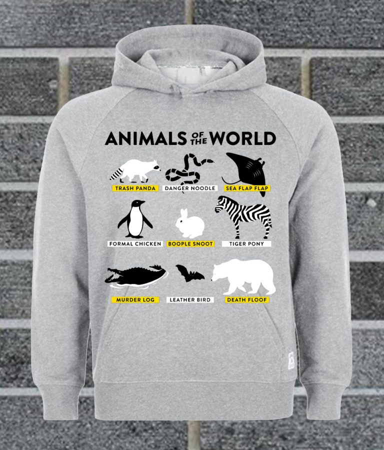 Animals Of The World Hoodie