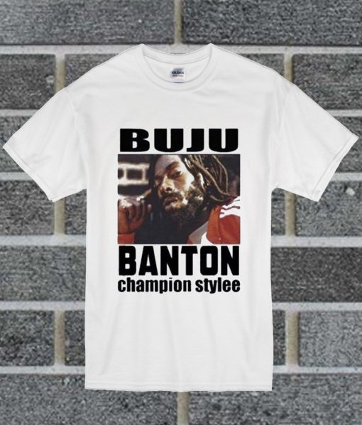 blessed buju banton t shirt