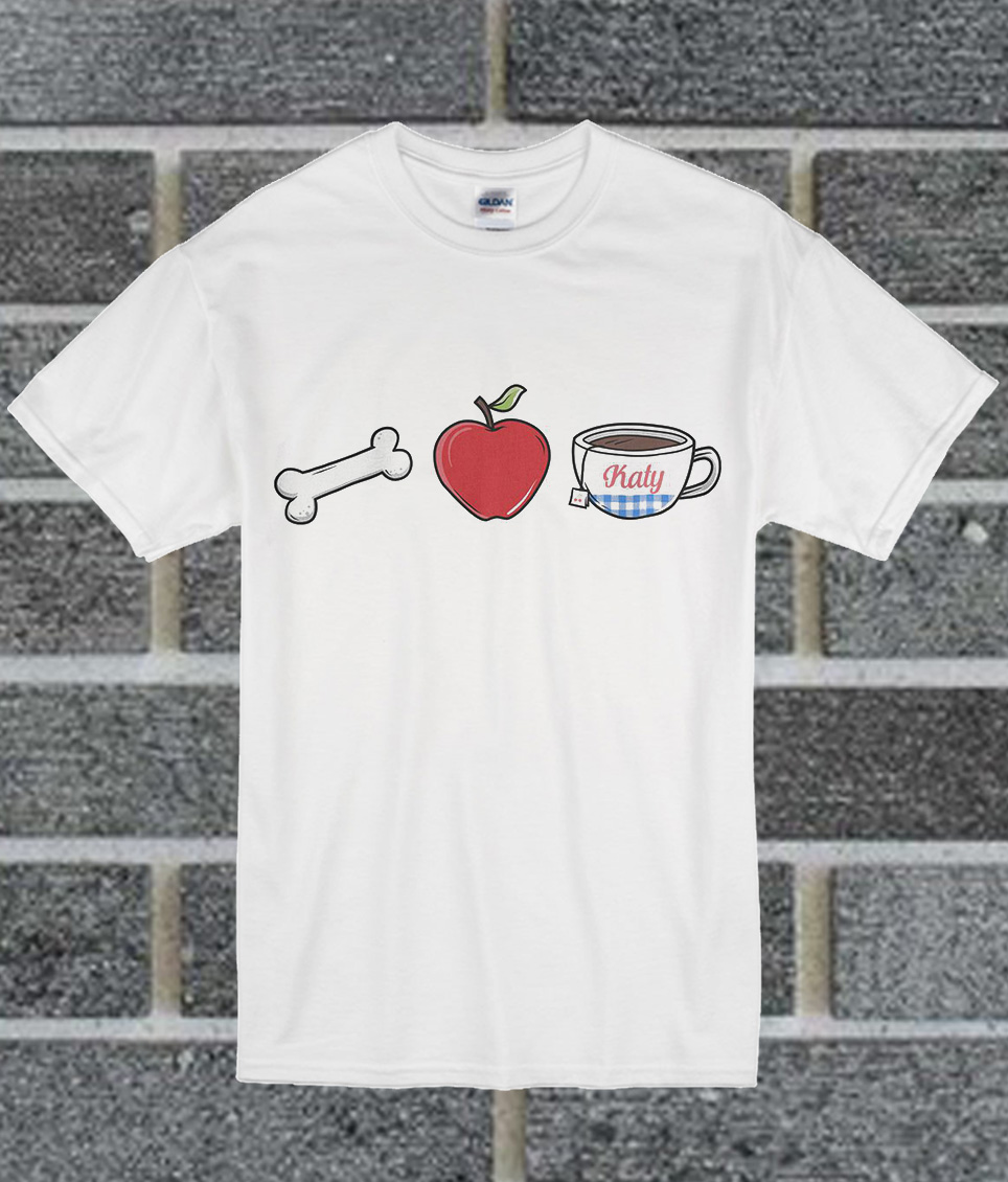 bone apple tea shirt