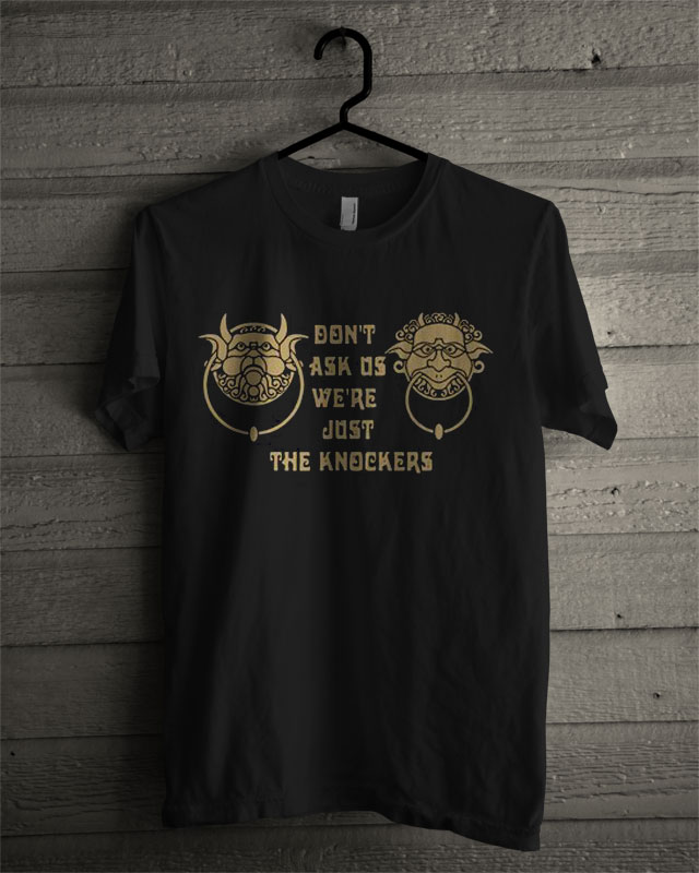 labyrinth knockers t shirt