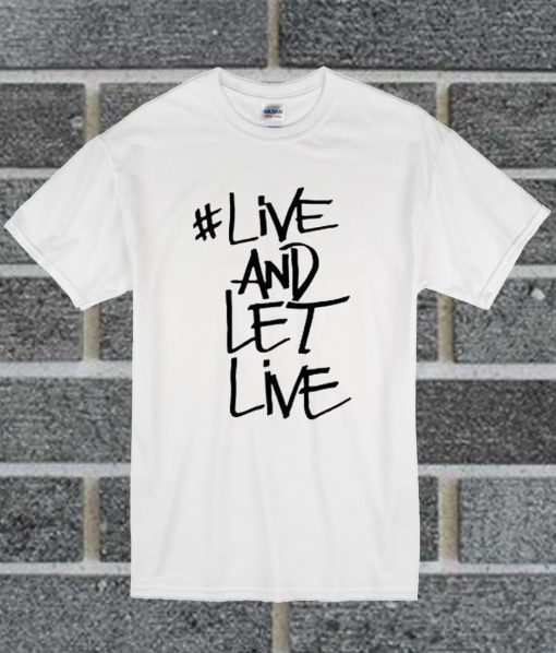 live t shirt