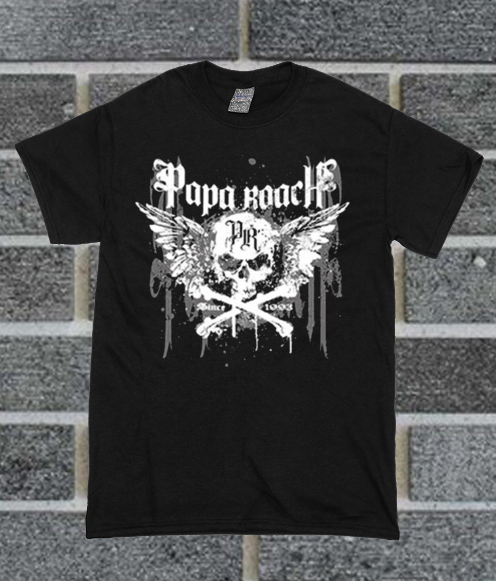 papa roach t shirt uk