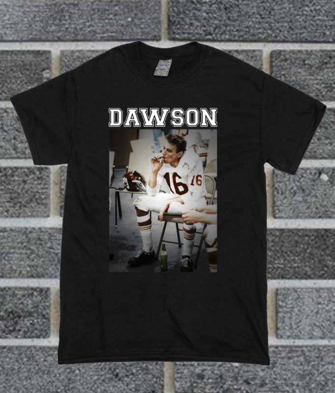 len dawson pregame shirt