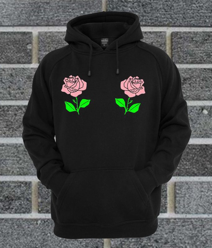 Two Rose Hoodie