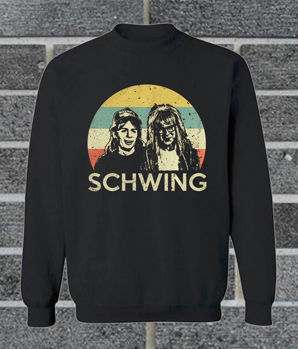 wayne's world sweatshirt