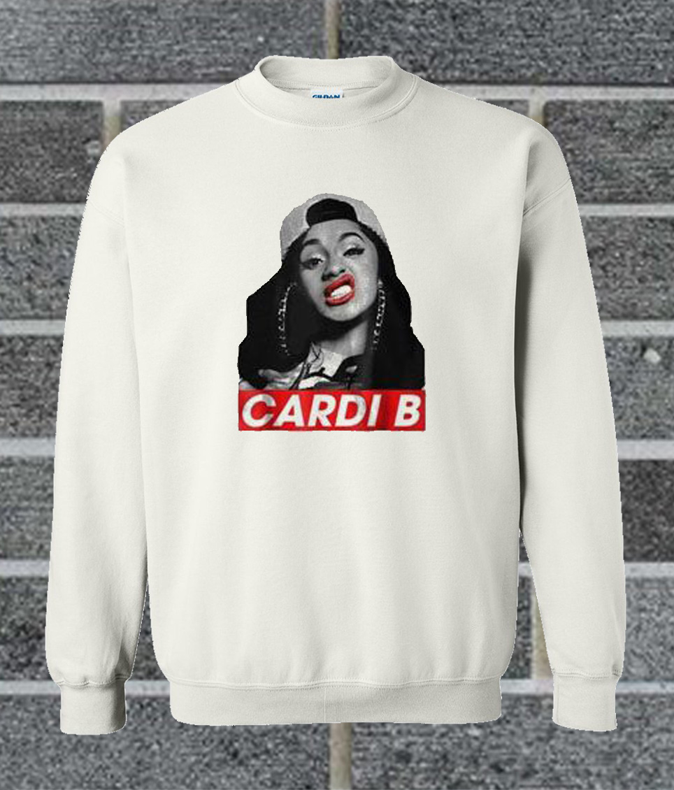 Cardi B Graphic Sweatshirt