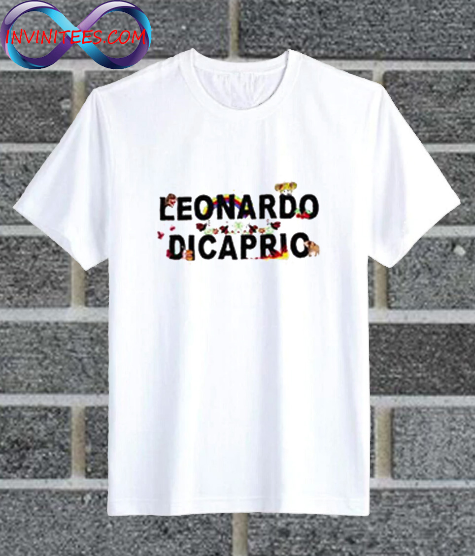 leonardo di caprio t shirt