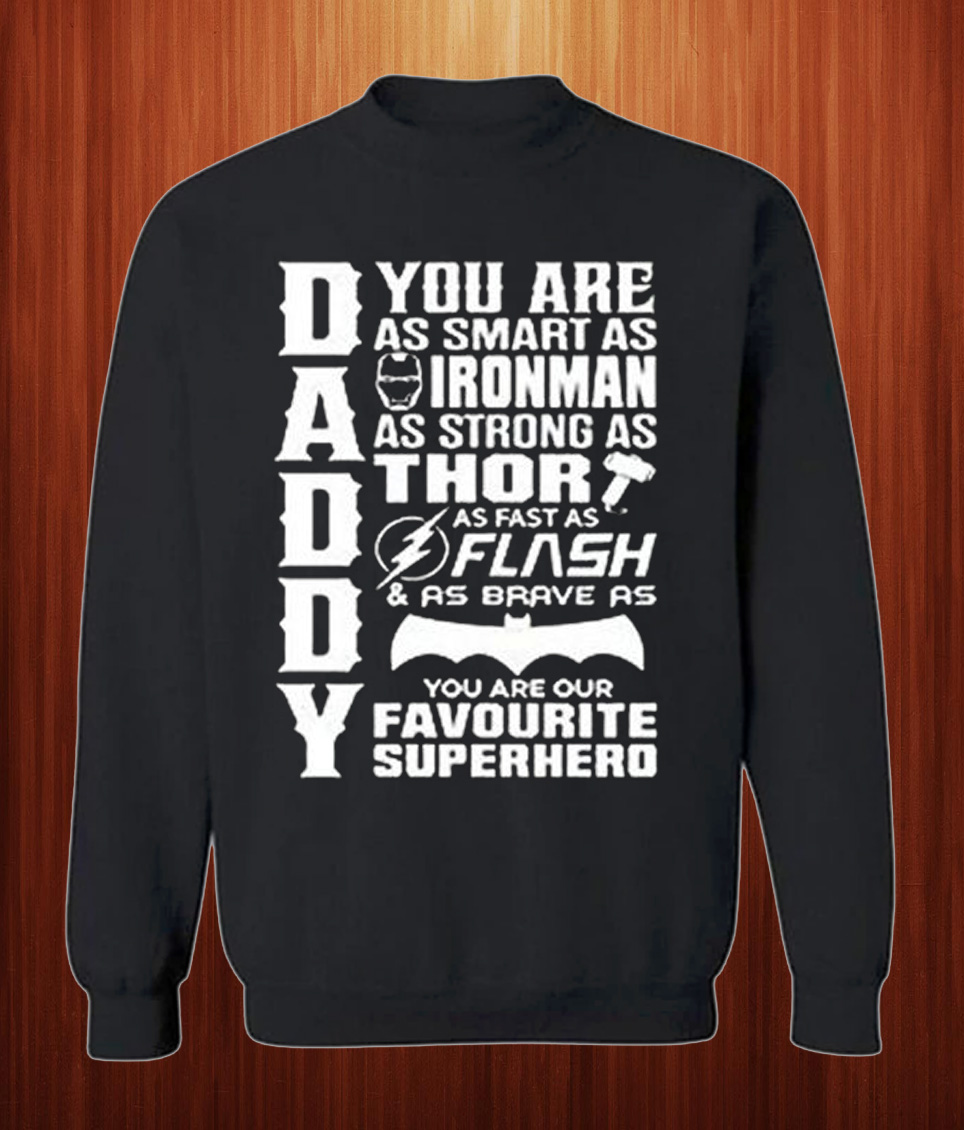 superhero sweatshirt