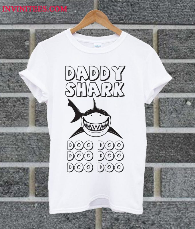 daddy shark t shirt uk