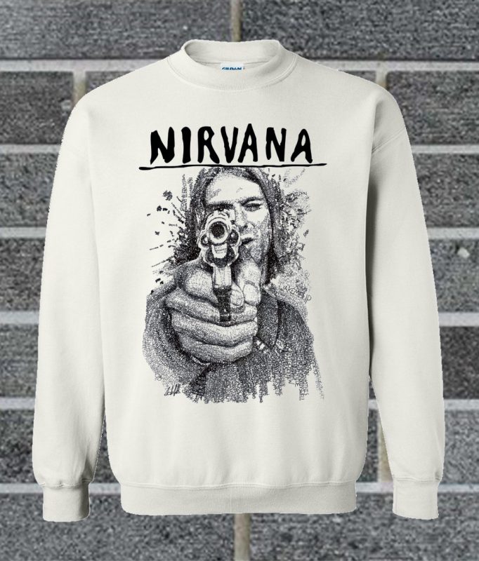 kurt cobain sweatshirt