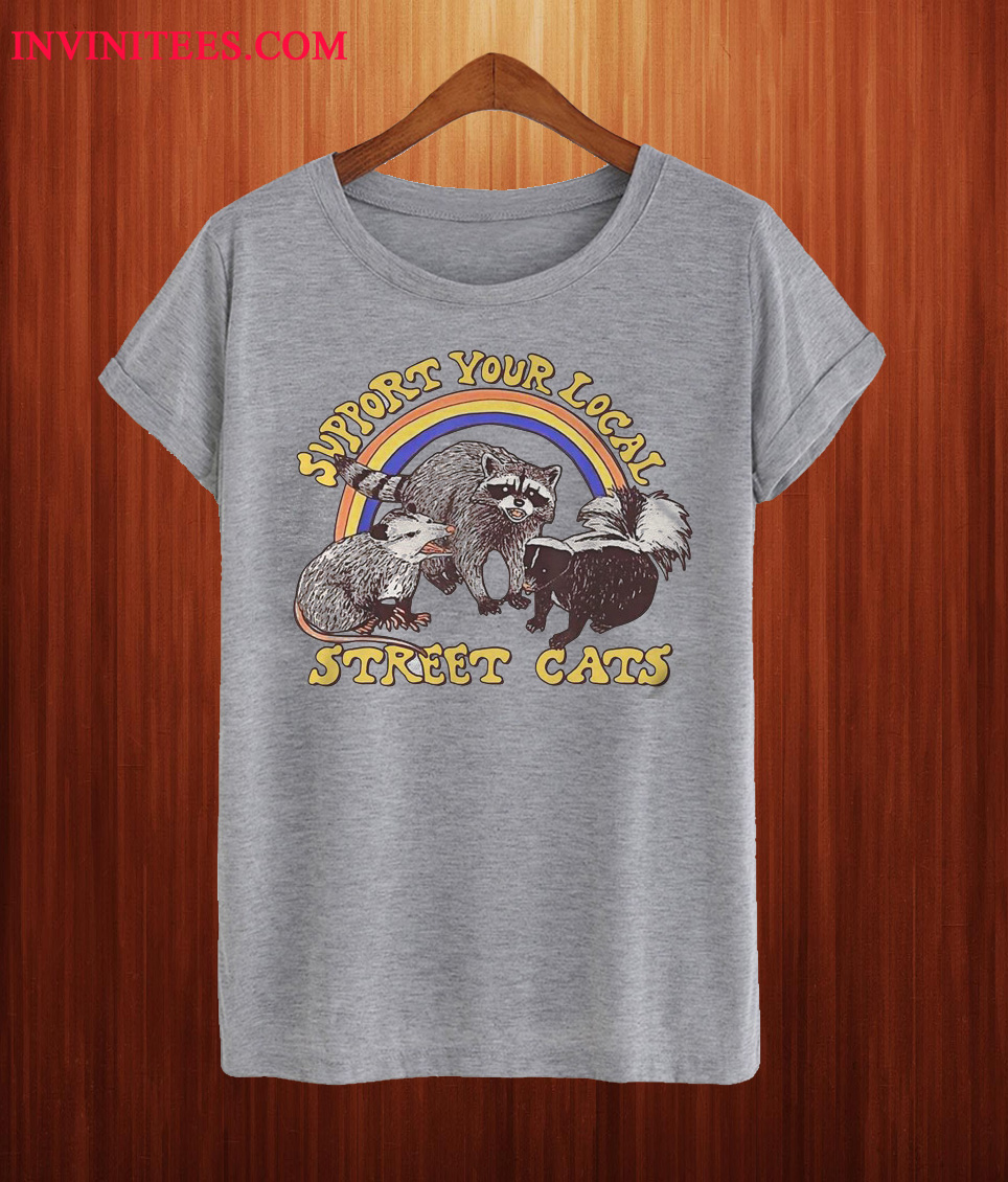 support local street cats shirt