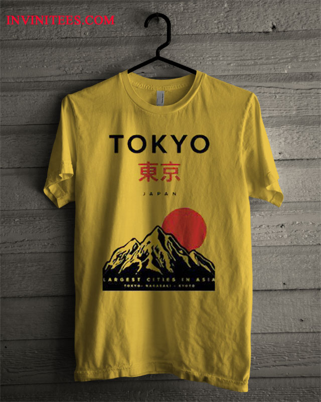 Tokyo Japan Mountain Fuji t T Shirt