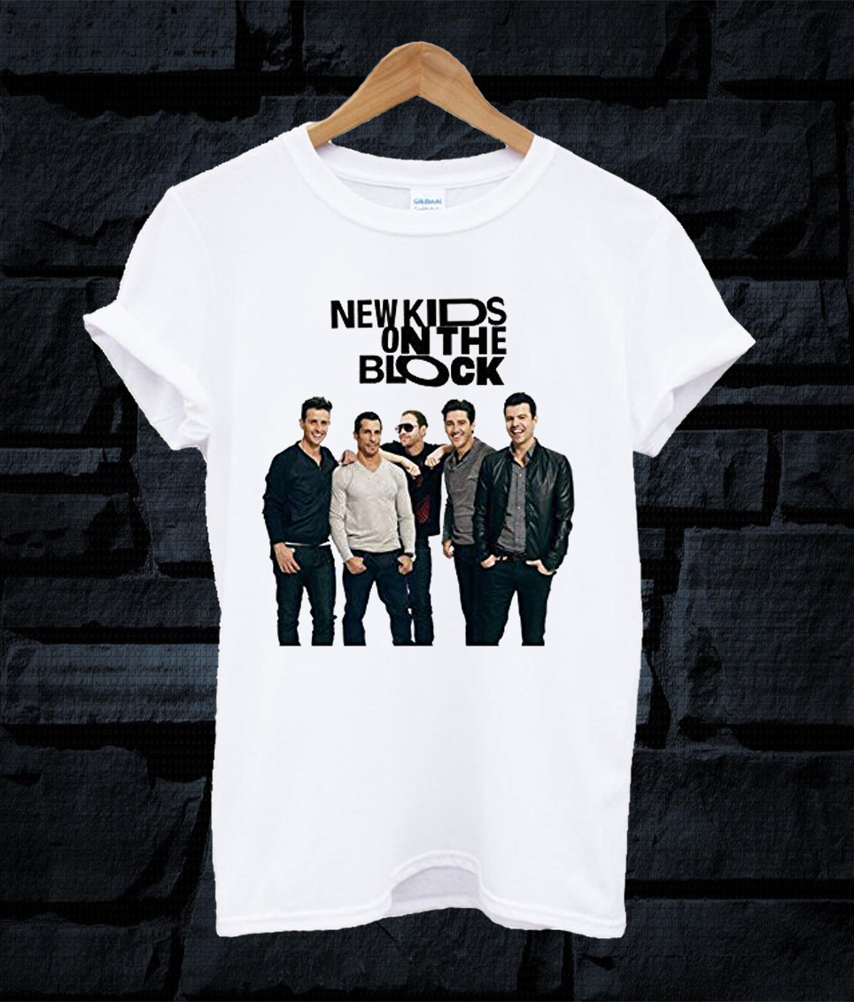 New Kids On The Block White T Shirt