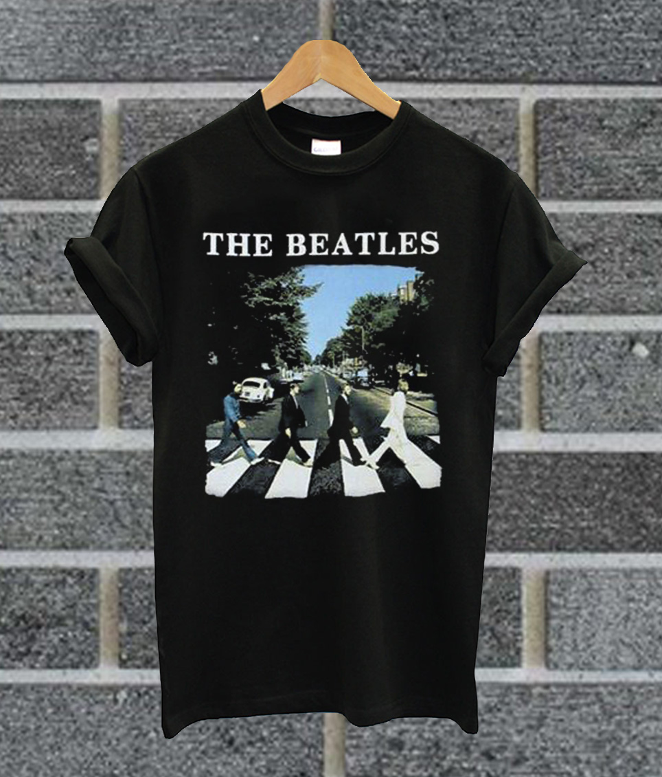 drum and bass beatles t shirt