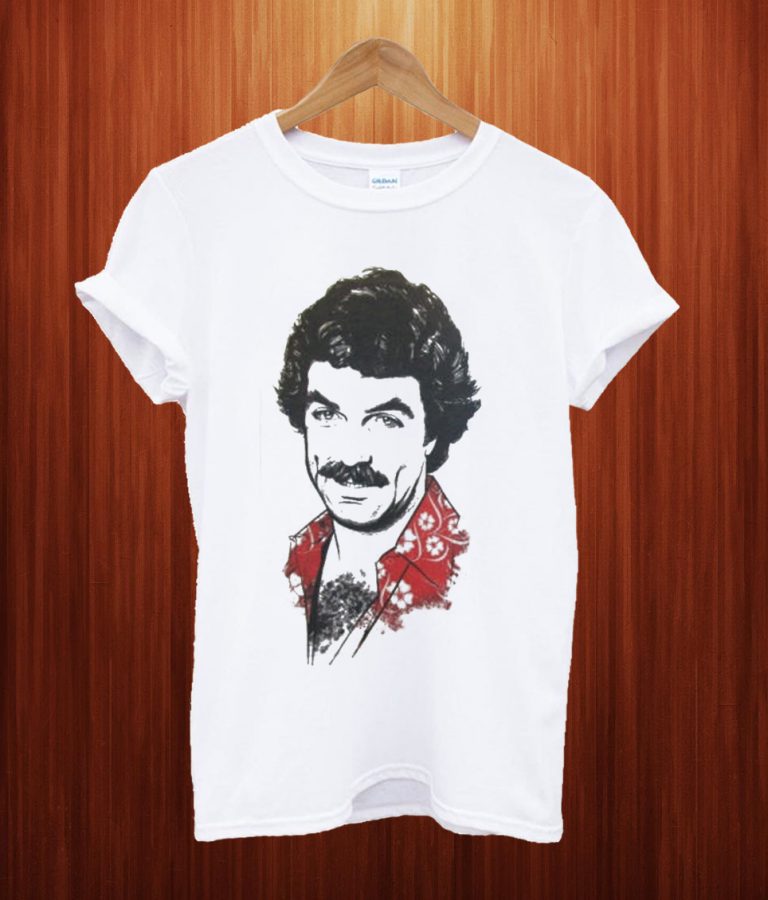 Magnum PI Printed T Shirt