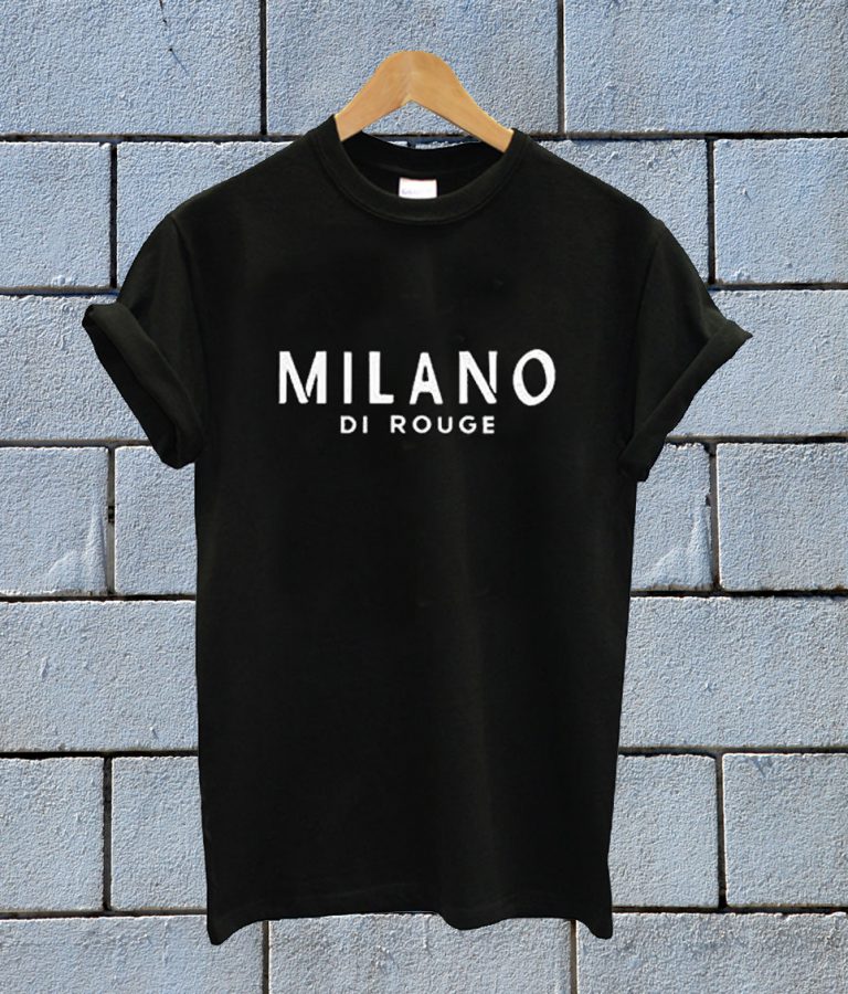 orange and white milano shirt